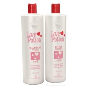 Brazilian Repair Argan Mirra Monoi Oils Keratin Treatment 2x1L - Love Potion_img1