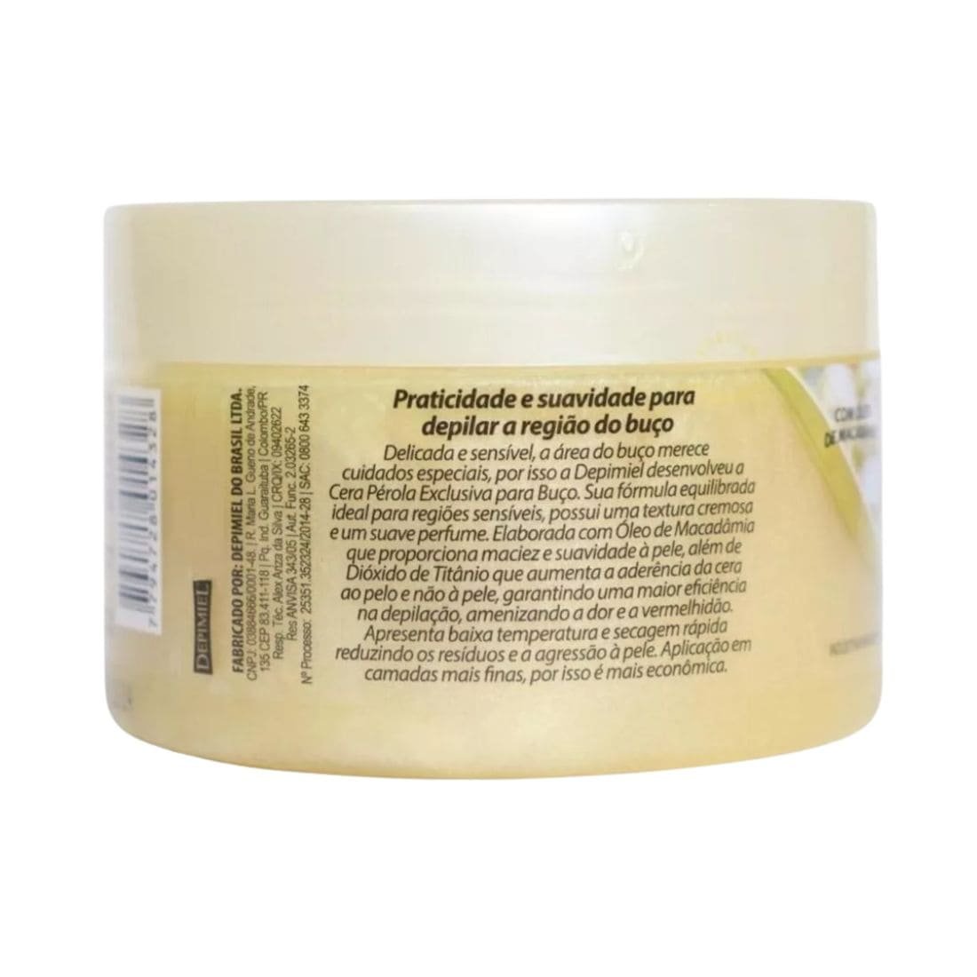 Brazilian Pearl Fluff Wax Macadamia Depilation Hair Removal Waxing 250g – Depimiel_img2 Brazilian Pearl Fluff Wax Macadamia Depilation Hair Removal Waxing 250g - Depimiel_img2