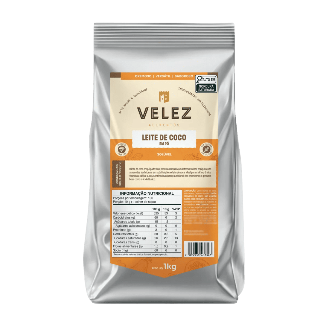 Coconut Milk Powder 1kg - Velez-img7