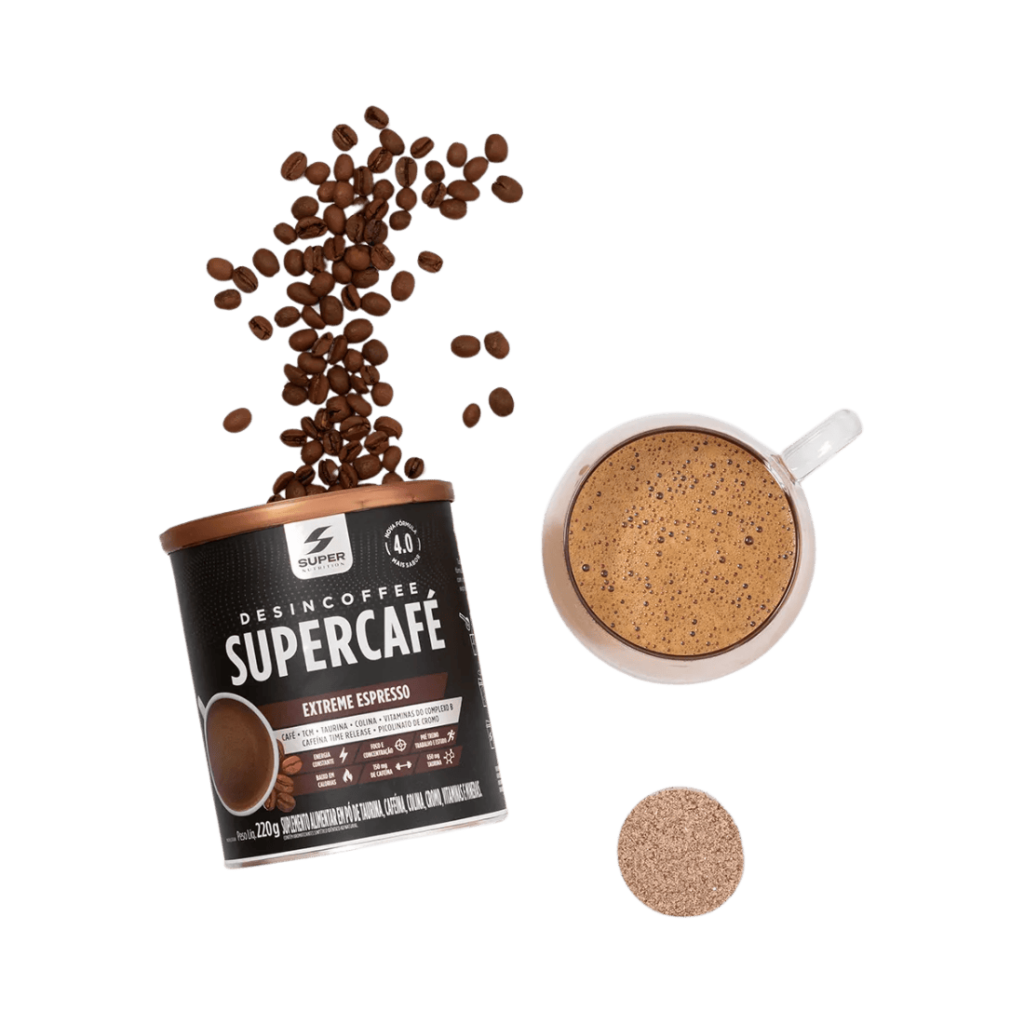 Desincoffee Supercafé Extreme Espresso Termogênico 4.0 220g - Super Nutrition-img6