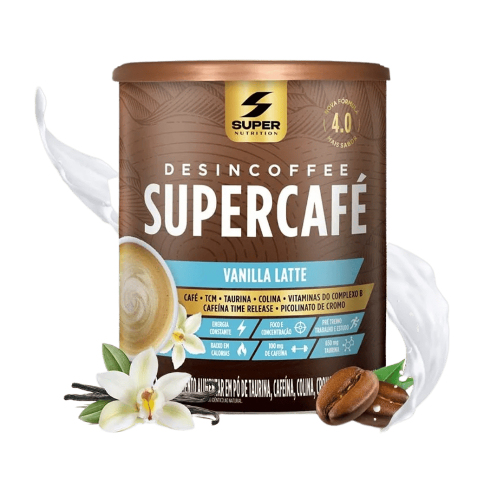 Desincoffee Supercafé Vanilla Latte 220g - Super Nutrition-img1png